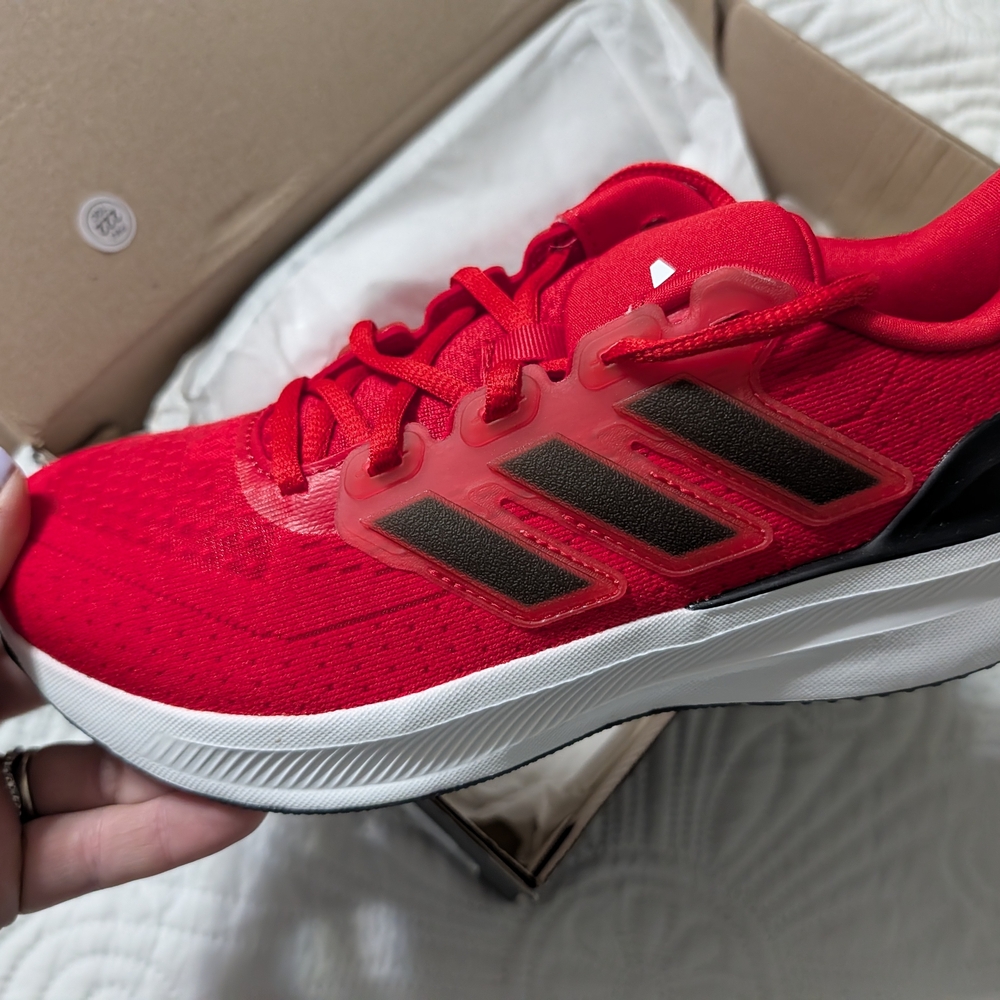 Adidas Red Running Shoes